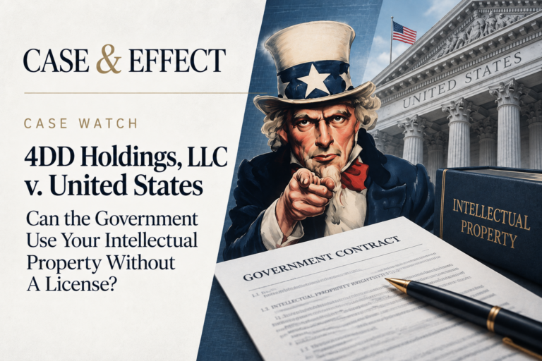 4DD Holdings v. United States copyright case involving government use of intellectual property and copyright damages